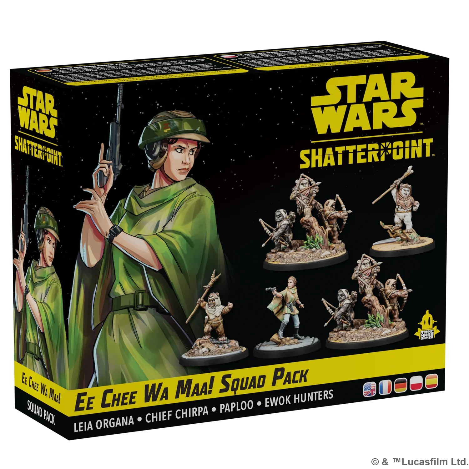 ASMODEE - Star Wars Shatterpoint: Ee Chee Wa Maa! Squad Pack (Inglés) - Gamesmart