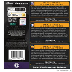 ASMODEE - Star Wars Legion: Darth Vader & General Veers Character Expansion (Inglés)