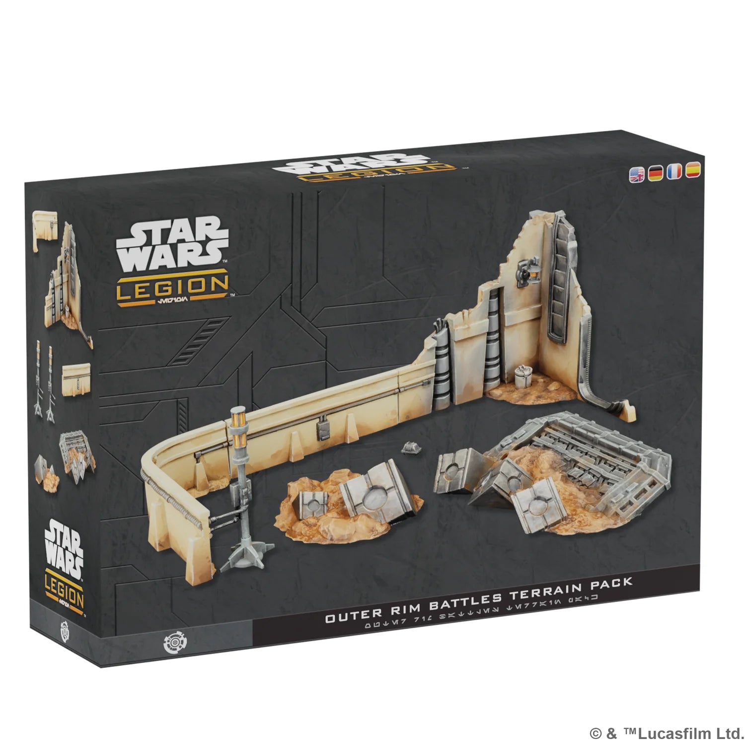 ASMODEE - Star Wars Legion: Outer Rim Battles Terrain Pack (Inglés) - Gamesmart