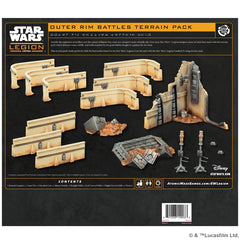 ASMODEE - Star Wars Legion: Outer Rim Battles Terrain Pack (Inglés) - Gamesmart