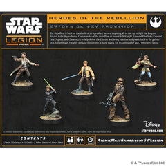 ASMODEE - Star Wars Legion: Heroes of the Rebellion Character Pack (Inglés)