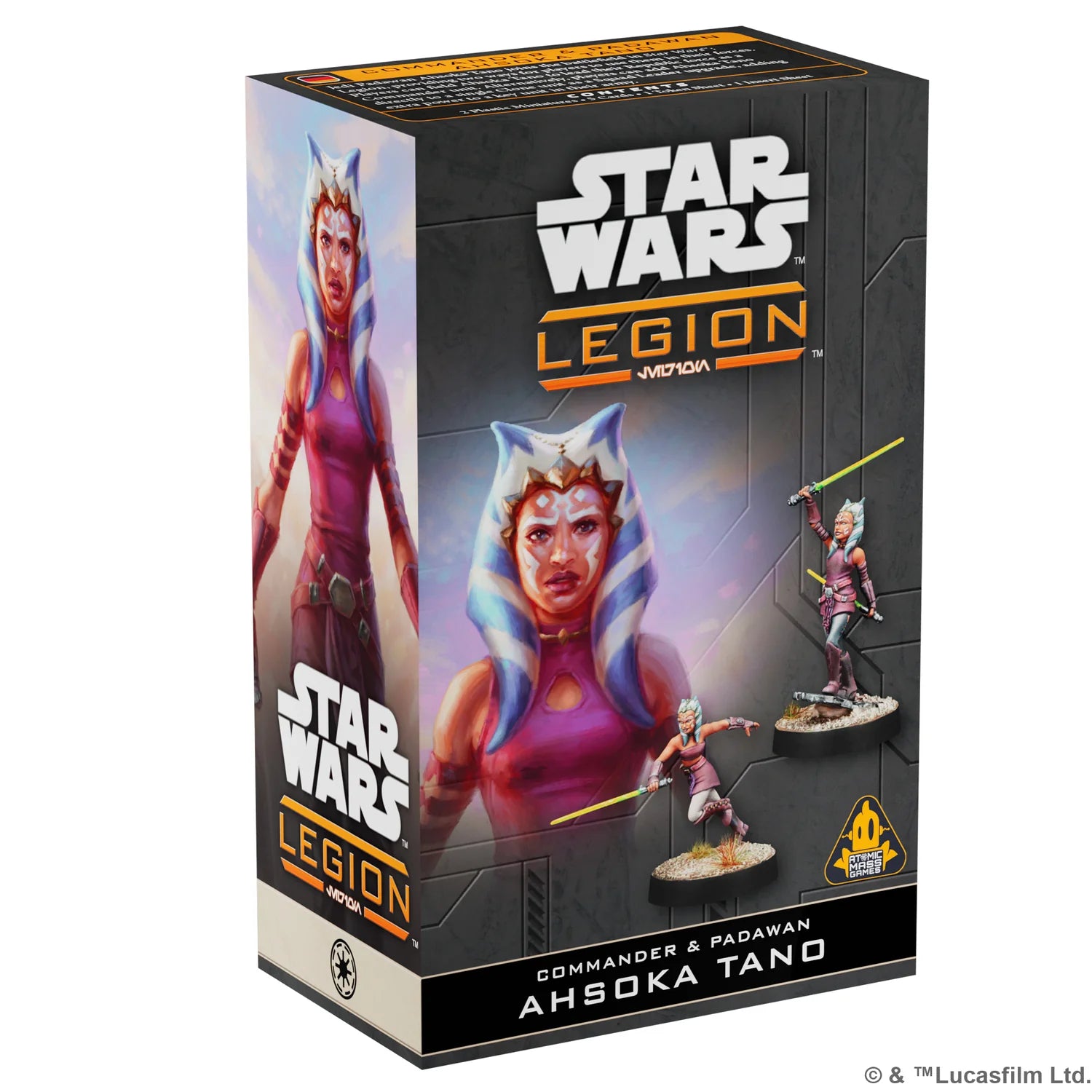 ASMODEE - Star Wars Legion: Commander & Padawan Ahsoka Tano (Inglés) - Gamesmart