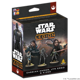 ASMODEE - Star Wars Legion: Cassian Andor, Jyn Erso & K-2SO (Inglés)