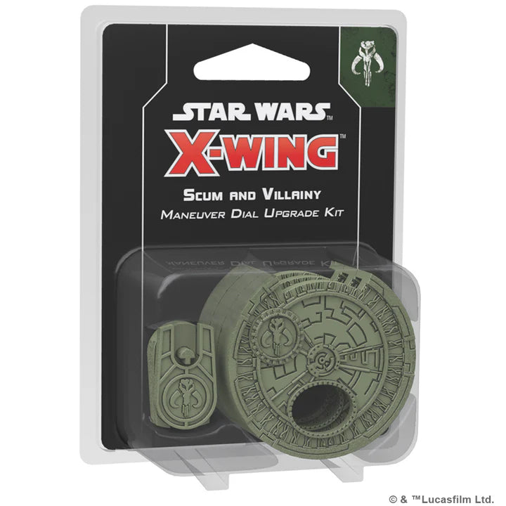 ASMODEE - Star Wars X-Wing Scum and Villany Maneuver Dial Upgrade Kit (Inglés) - Gamesmart