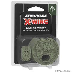 ASMODEE - Star Wars X-Wing Scum and Villany Maneuver Dial Upgrade Kit (Inglés) - Gamesmart