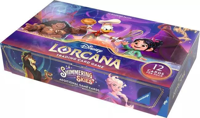 Lorcana - Shimmering Skies Booster Display Set 5 c/24 packs - Gamesmart