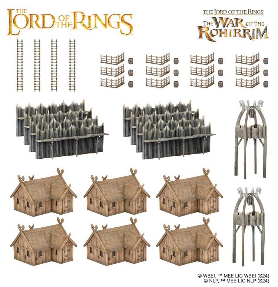 The Lord of the Rings - Rohan Stronghold - Gamesmart The Lord of the Rings - Rohan Stronghold - Gamesmart