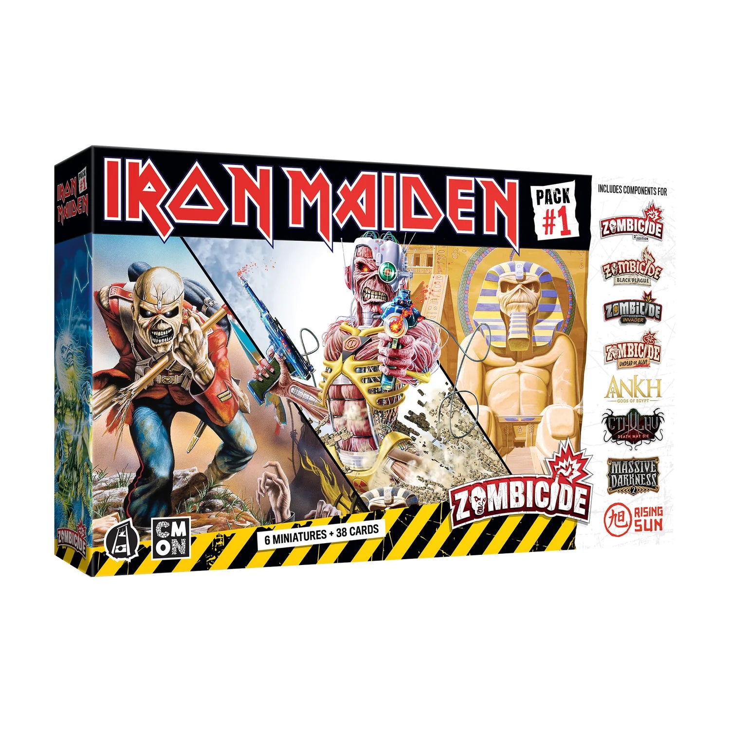 ASMODEE - Zombicide: Iron Maiden Pack #1 (Inglés) - Gamesmart