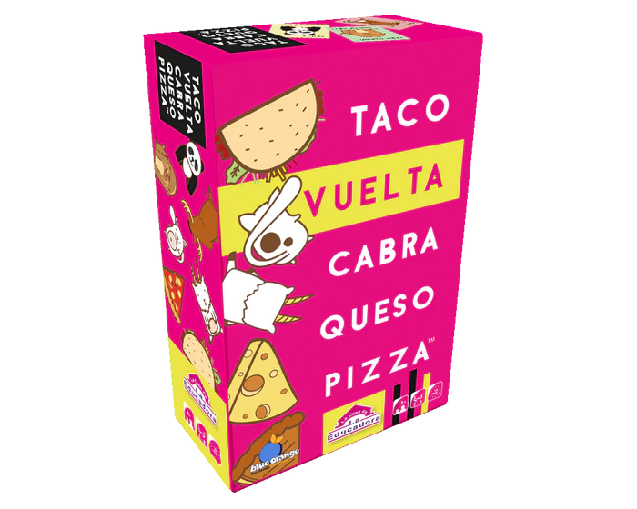 Juego de mesa - Taco, vuelta, cabra, queso, pizza (Español)