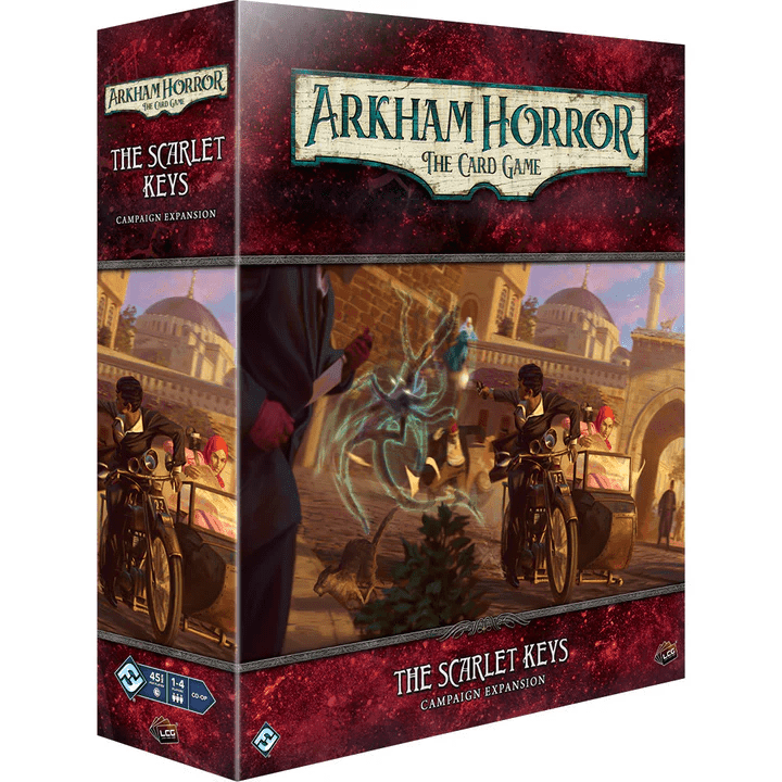 ASMODEE - Arkham Horror The Card Game: The Scarlet Keys Campaign Expansion (Inglés) - Gamesmart