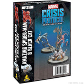 ASMODEE - Marvel Crisis Protocol: Amazing Spider-Man & Black Cat (Inglés) - Gamesmart