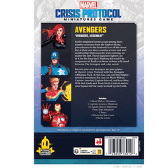 ASMODEE - Marvel Crisis Protocol Avengers Affiliation Pack (Inglés) - Gamesmart
