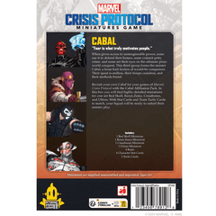 ASMODEE - Marvel Crisis Protocol Cabal Afilliation Pack (Inglés) - Gamesmart