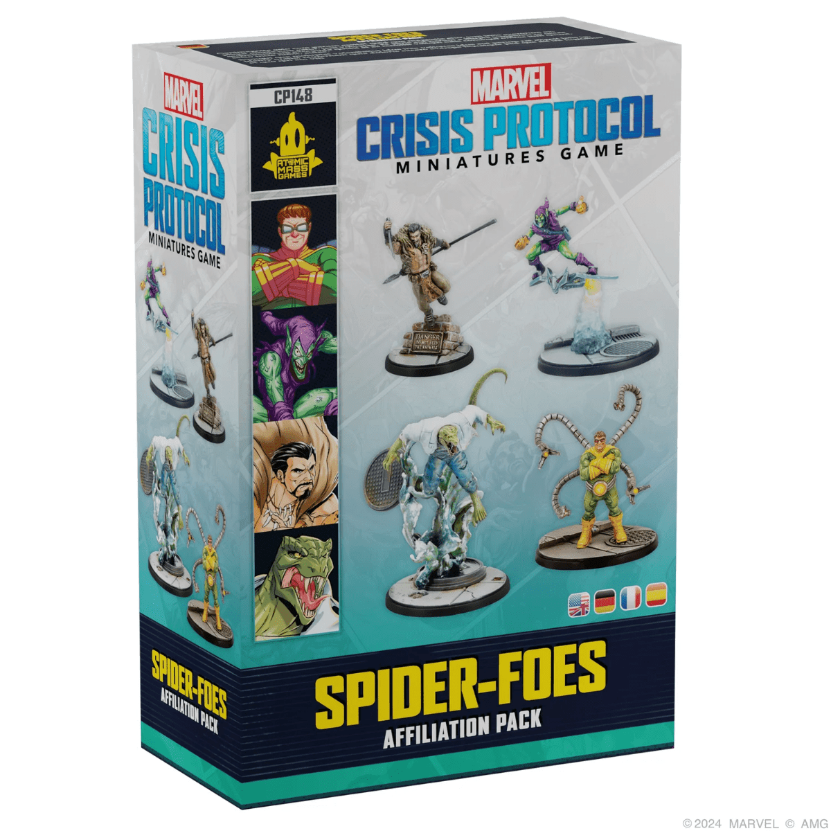 ASMODEE - Marvel Crisis Protocol Spider-Foes Affiliation Pack (Inglés) - Gamesmart