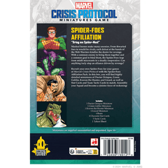 ASMODEE - Marvel Crisis Protocol Spider-Foes Affiliation Pack (Inglés) - Gamesmart
