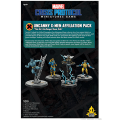 ASMODEE - Marvel Crisis Protocol: Uncanny X-Men Affiliation Pack (Inglés) - Gamesmart