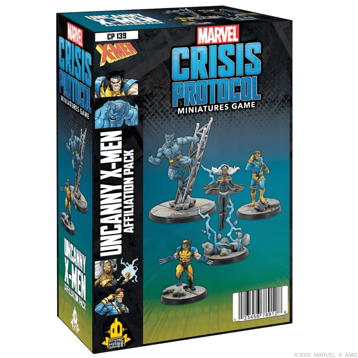 ASMODEE - Marvel Crisis Protocol: Uncanny X-Men Affiliation Pack (Inglés) - Gamesmart
