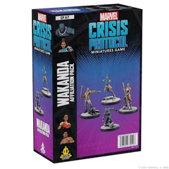 ASMODEE - Marvel Crisis Protocol: Wakanda Affiliation Pack (Inglés) - Gamesmart