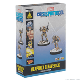 ASMODEE - Marvel Crisis Protocol Weapon X & Maverick (Inglés) - Gamesmart