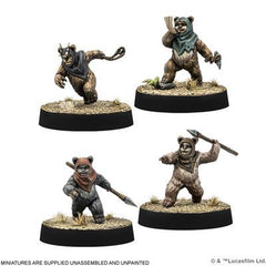 ASMODEE - Star Wars Legion Ewok Warriors (Inglés) - Gamesmart