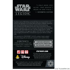 ASMODEE - STAR WARS Legion Fifth Brother & Seventh Sister (Inglés) - Gamesmart