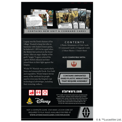 ASMODEE - Star Wars Legion Logray & Wicket Commander Expansion (Inglés) - Gamesmart