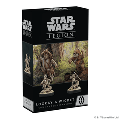 ASMODEE - Star Wars Legion Logray & Wicket Commander Expansion (Inglés) - Gamesmart
