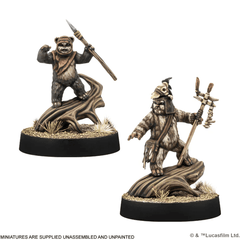 ASMODEE - Star Wars Legion Logray & Wicket Commander Expansion (Inglés) - Gamesmart