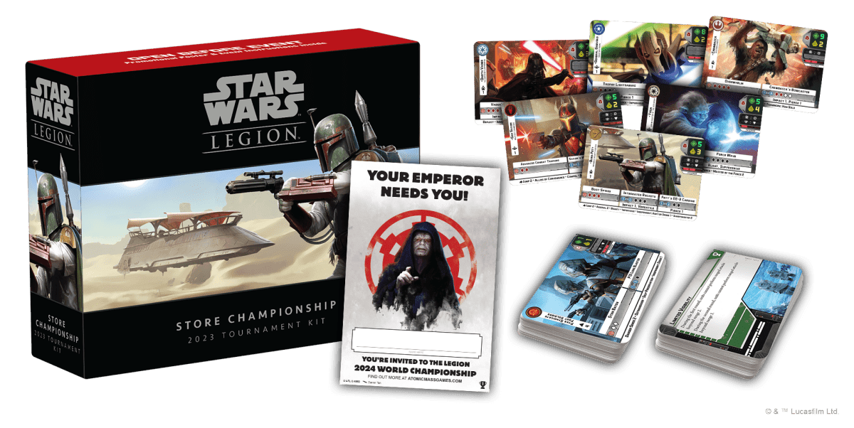 ASMODEE - Star Wars Legion: Store Championship 2023 Tournament Kit (Inglés) - Gamesmart