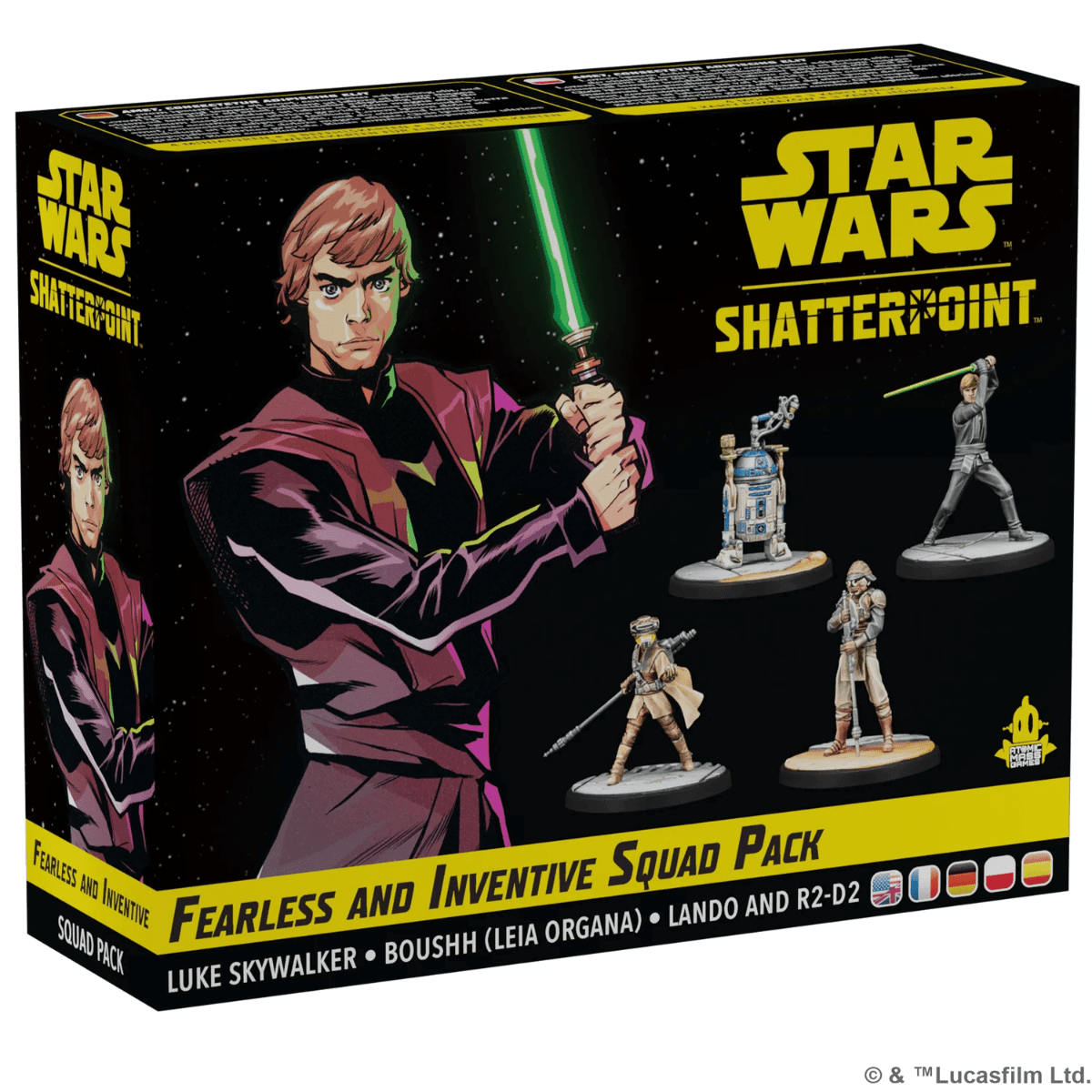 ASMODEE - Star Wars Shatterpoint: Fearless and Inventive Squad Pack (Inglés) - Gamesmart