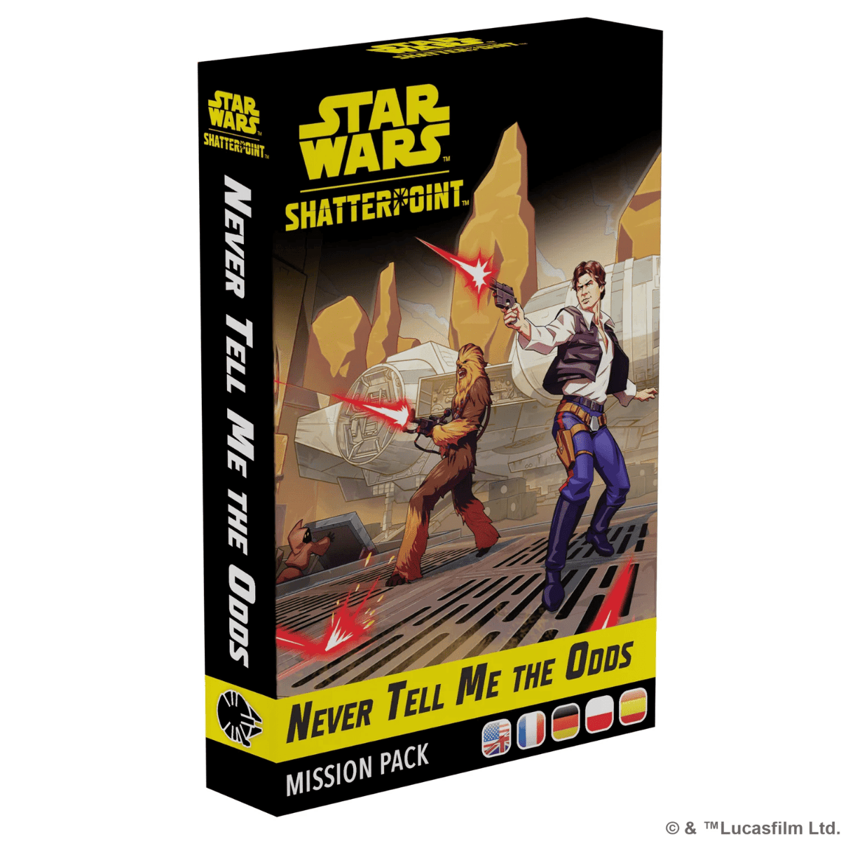 ASMODEE - Star Wars Shatterpoint: Never Tell Me the Odds Mission Pack (Inglés) - Gamesmart