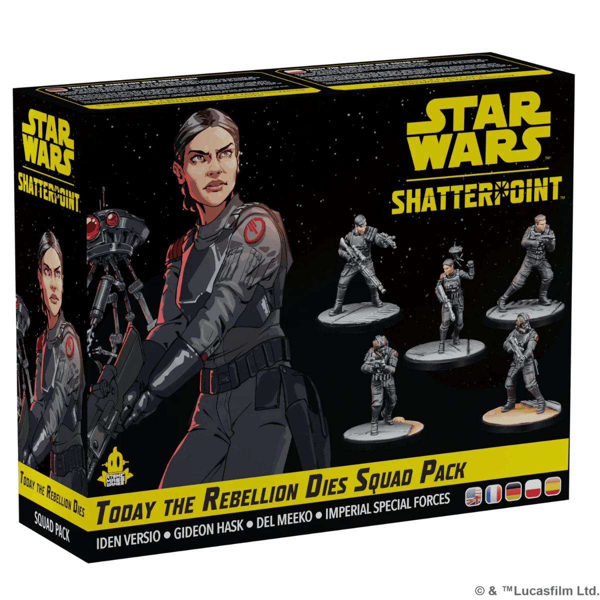 ASMODEE - Star Wars Shatterpoint Today the Rebellion Dies Squad Pack (Inglés) - Gamesmart