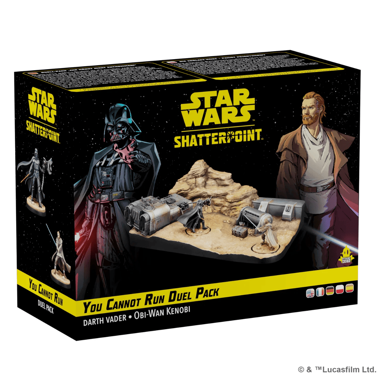 ASMODEE - Star Wars Shatterpoint: You Cannot Run Duel Pack (Inglés) - Gamesmart