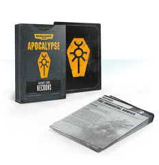 CARTAS - WH40K Apocalypse Datasheet Cards Necrons (Ingles) - Gamesmart