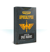 CARTAS - WH40K Apocalypse Datasheet Cards Space Marines (Ingles) - Gamesmart