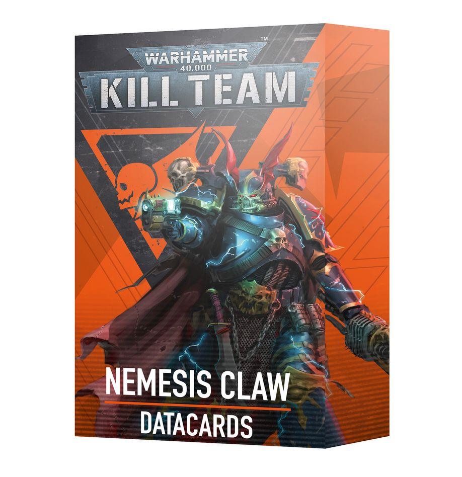 CARTAS - WHKT Nemesis Claw Datacards (Inglés) - Gamesmart