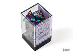 CHESSEX - Dados Poliédricos Festive Mosaic/yellow - Gamesmart