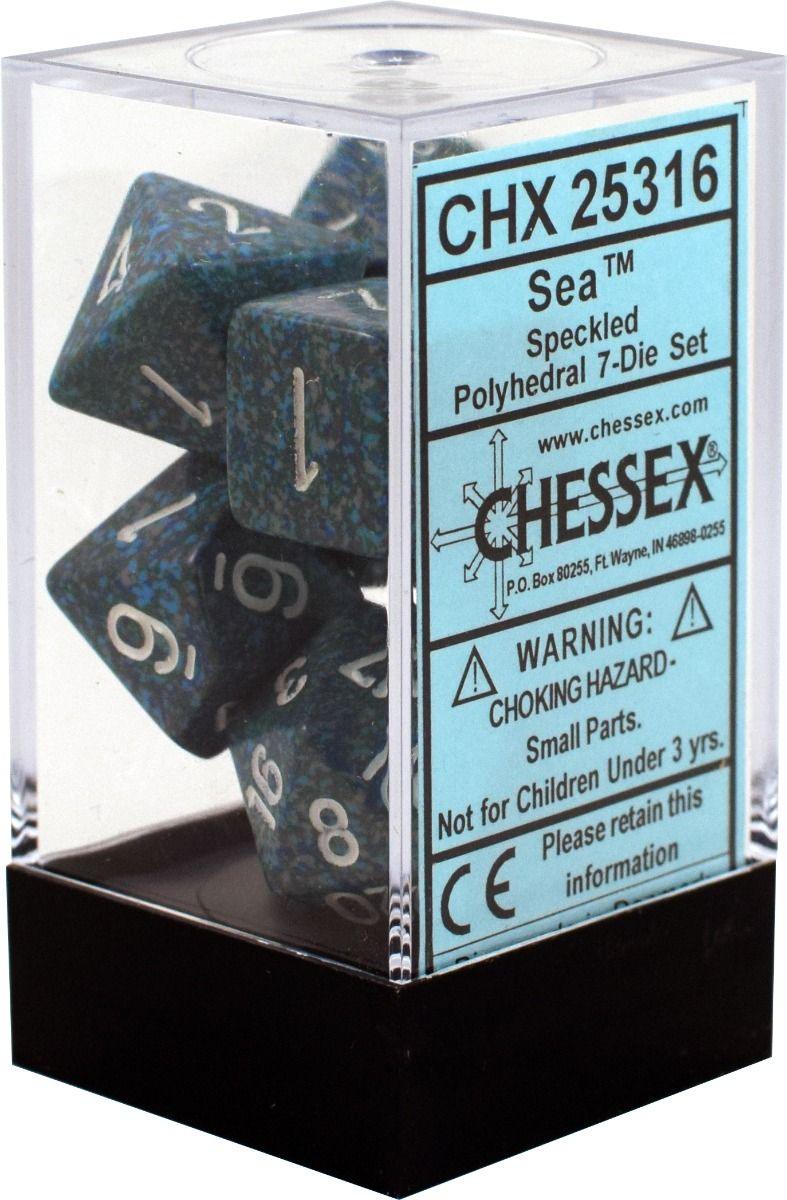 CHESSEX - Dados Poliedricos Sea - Gamesmart