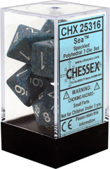 CHESSEX - Dados Poliedricos Sea - Gamesmart