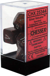 CHESSEX - Dados Poliédricos Speckled Silver Volcano - Gamesmart
