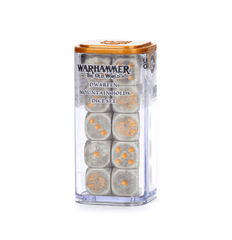 Dados - Warhammer The Old World: Dwarfen Mountain Holds Dice Set - Gamesmart