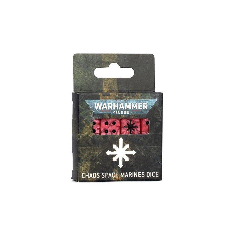 Dados - WH40K Chaos Space Marines Dice - Gamesmart
