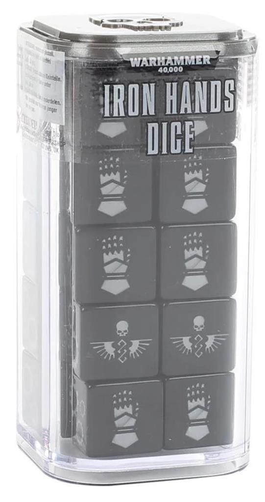 Dados - WH40K Iron Hands - Gamesmart