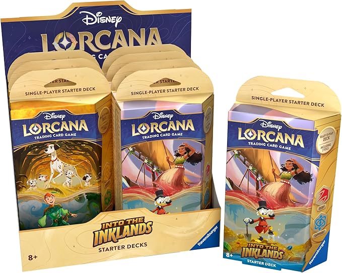 Lorcana - Into the Inklands Starter Deck Set 3 Display c/8 - Gamesmart