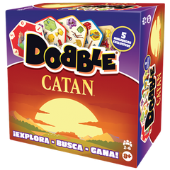 ASMODEE - Dobble Catan (Español)
