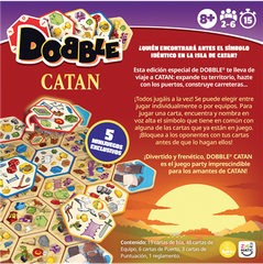ASMODEE - Dobble Catan (Español)