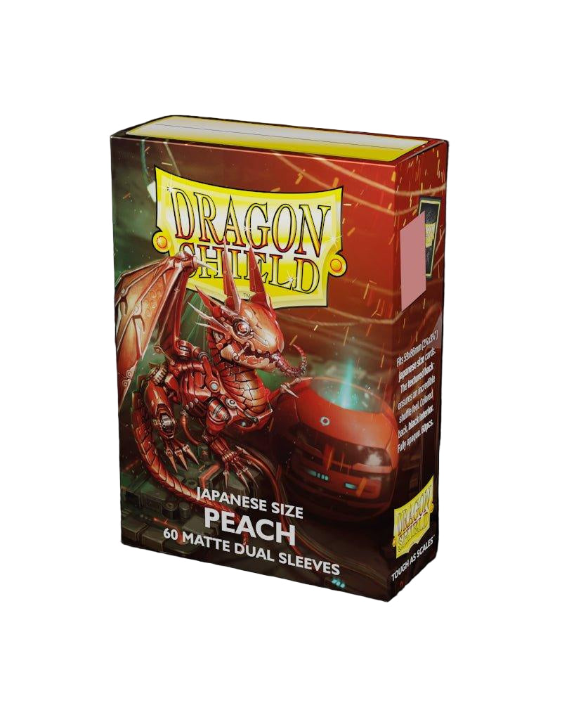 Dragon Shield - Micas Small JPN Size Peach Dual Matte c/60 - Gamesmart