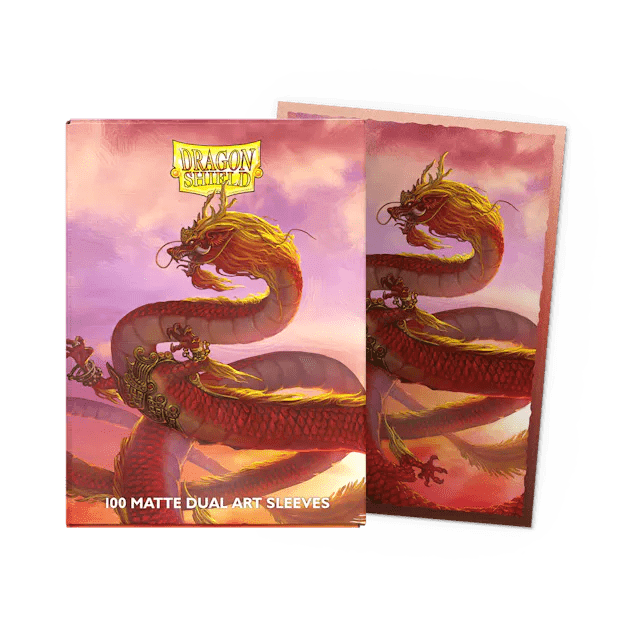 Dragon Shield - Micas STND Art Wood Dragon 2024 Dual Matte c/100 - Gamesmart