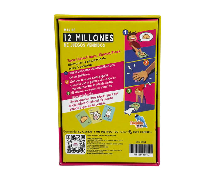 Juego de mesa - Taco, gato, cabra, queso, pizza (Español) Juego de mesa - Taco, gato, cabra, queso, pizza (Español)