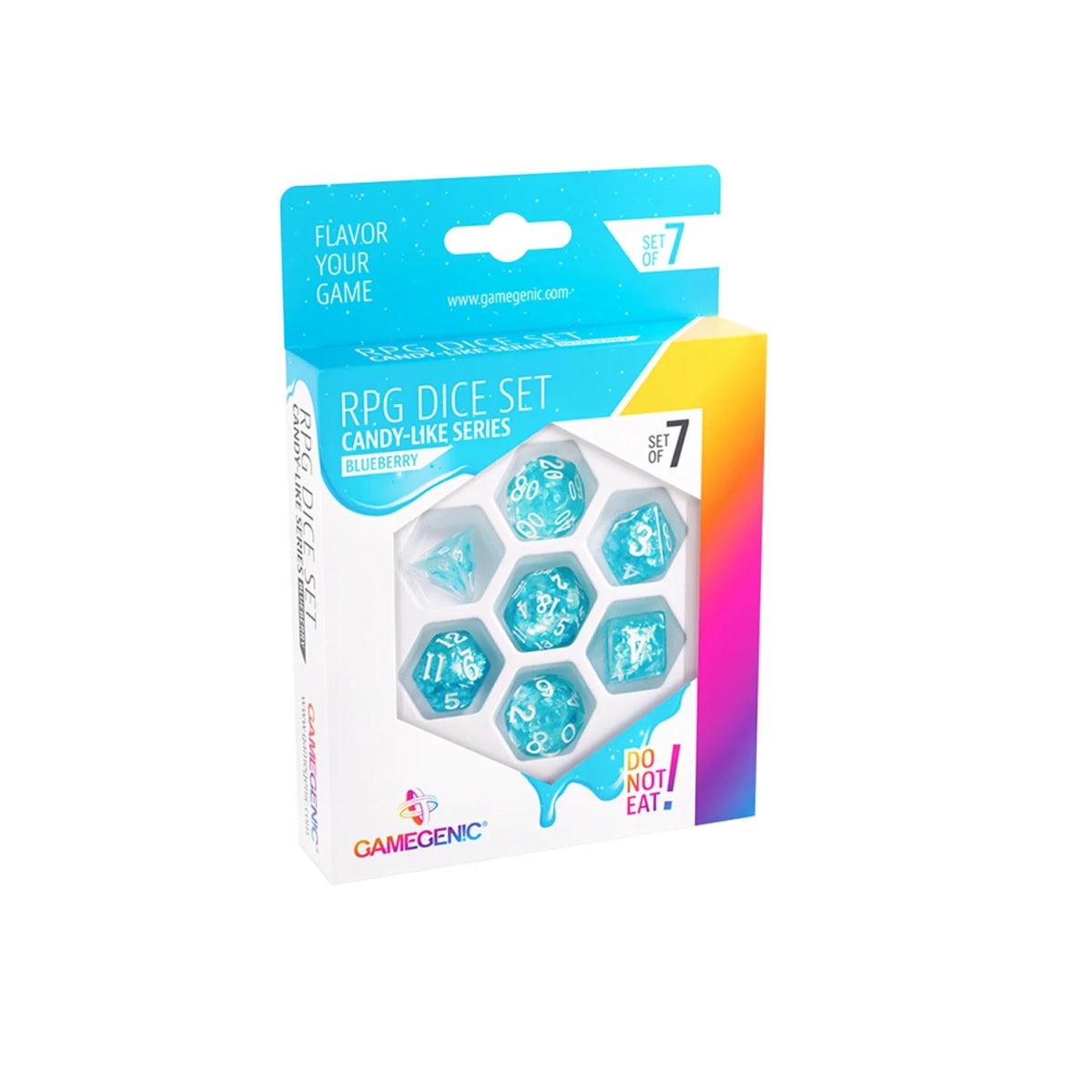 Gamegenic - Candy Like Series Blueberry RPG Dice Set c/7 - Gamesmart